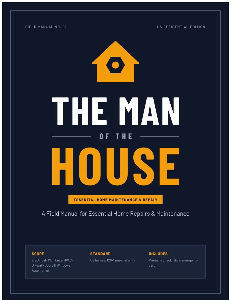 The Man of the House field manual cover